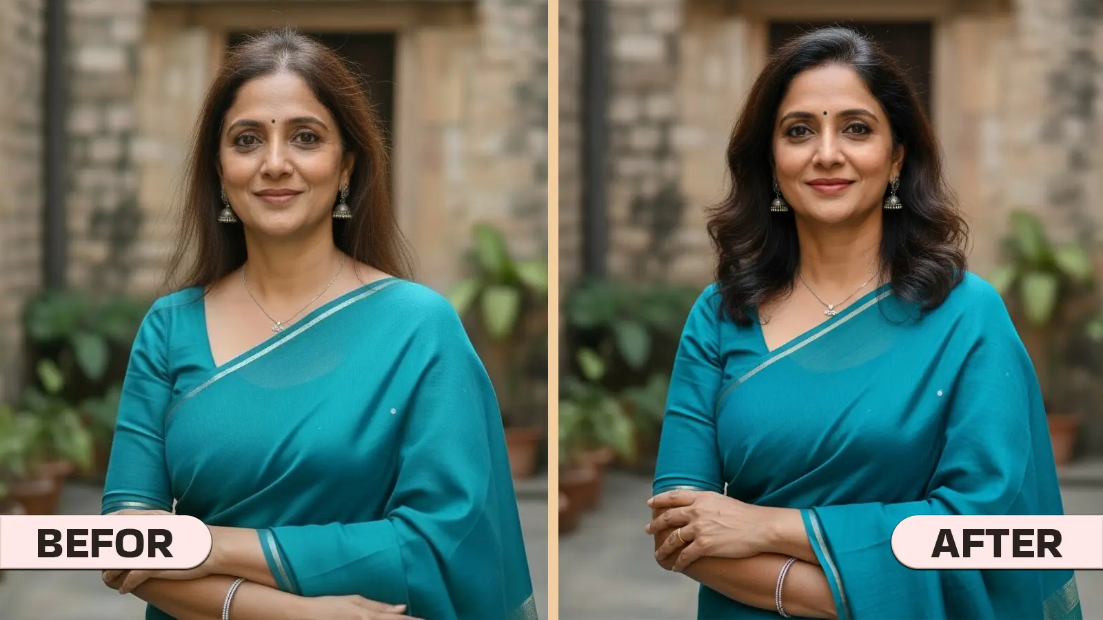 Hair Transformation 4